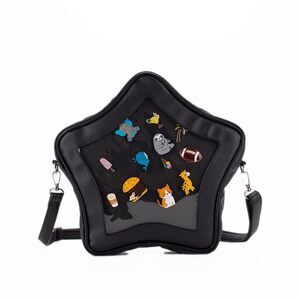 5811 Star Ita Bag Stars Purse Pins Crossbody Bag Cute Aesthetic Y2K Ita
